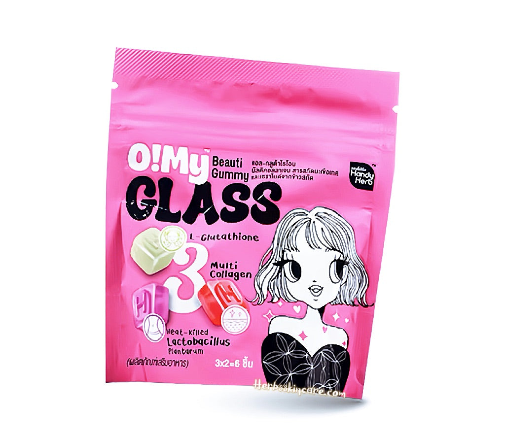 HANDYHERB O! MY BEAUTI GUMMY FÓRMULA PIEL DE CRISTAL / CAJA CON 6 SOBRES (1 SOBRE = 6 UDS.)