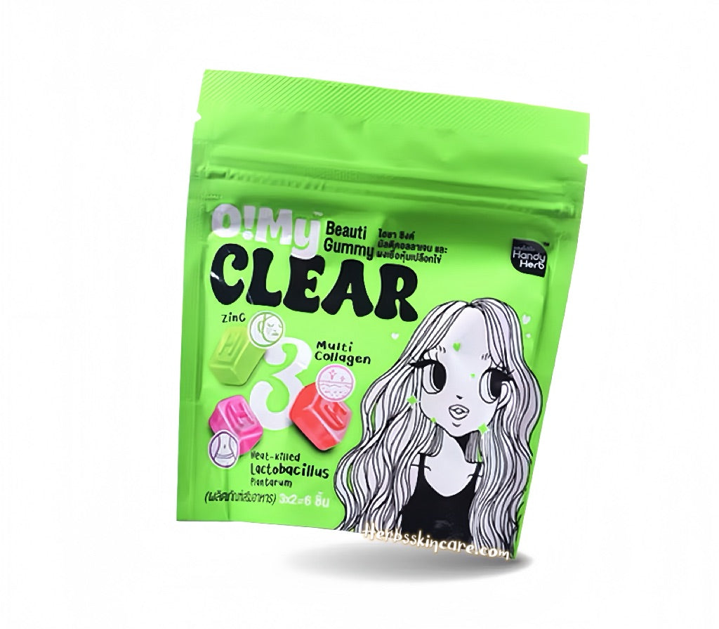 HANDYHERB O! MY BEAUTI GOMITAS FÓRMULA PIEL CLARA / CAJA 6 SACHETS (1 SACHET = 6 UNID.)
