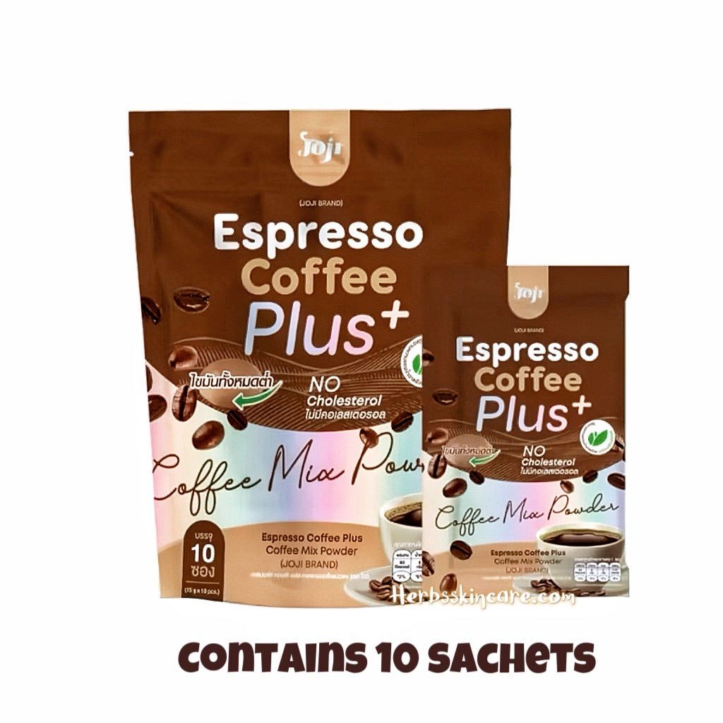 CAFÉ ESPRESSO JOJI PLUS+ 150 G. (15 g. x 10 sobres)