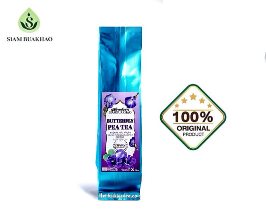 SIAMBUAKHAO OOLONG TEA - BUTTERFLY PEA TEA FLAVOR 100 G.