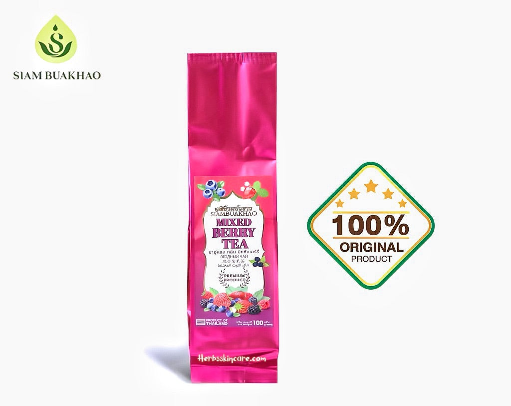 TÉ OOLONG SIAMBUAKHAO - SABOR TÉ DE FRUTOS DEL BOSQUE 100G.