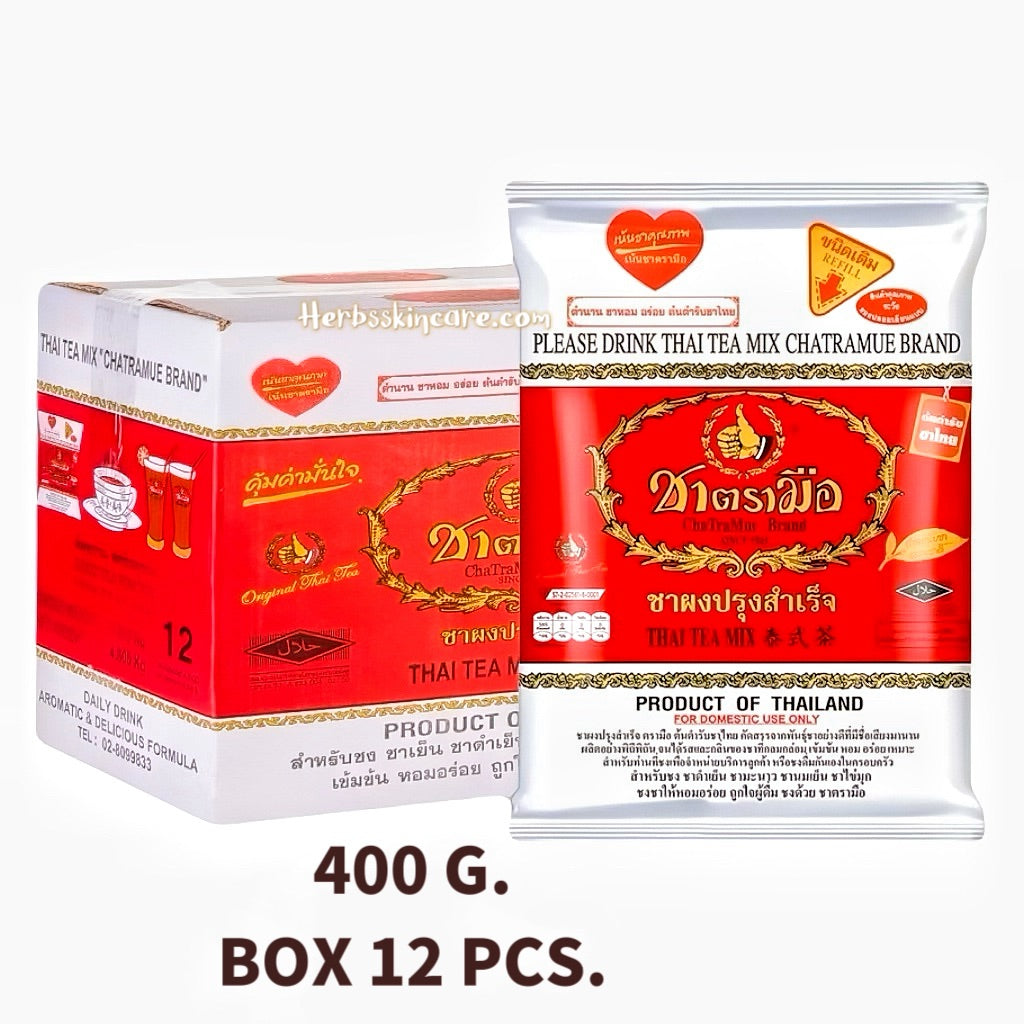MARCA CHATRAMUE - TÉ TAILANDÉS MIXTO 400 G. (CAJA 12 UNID.)