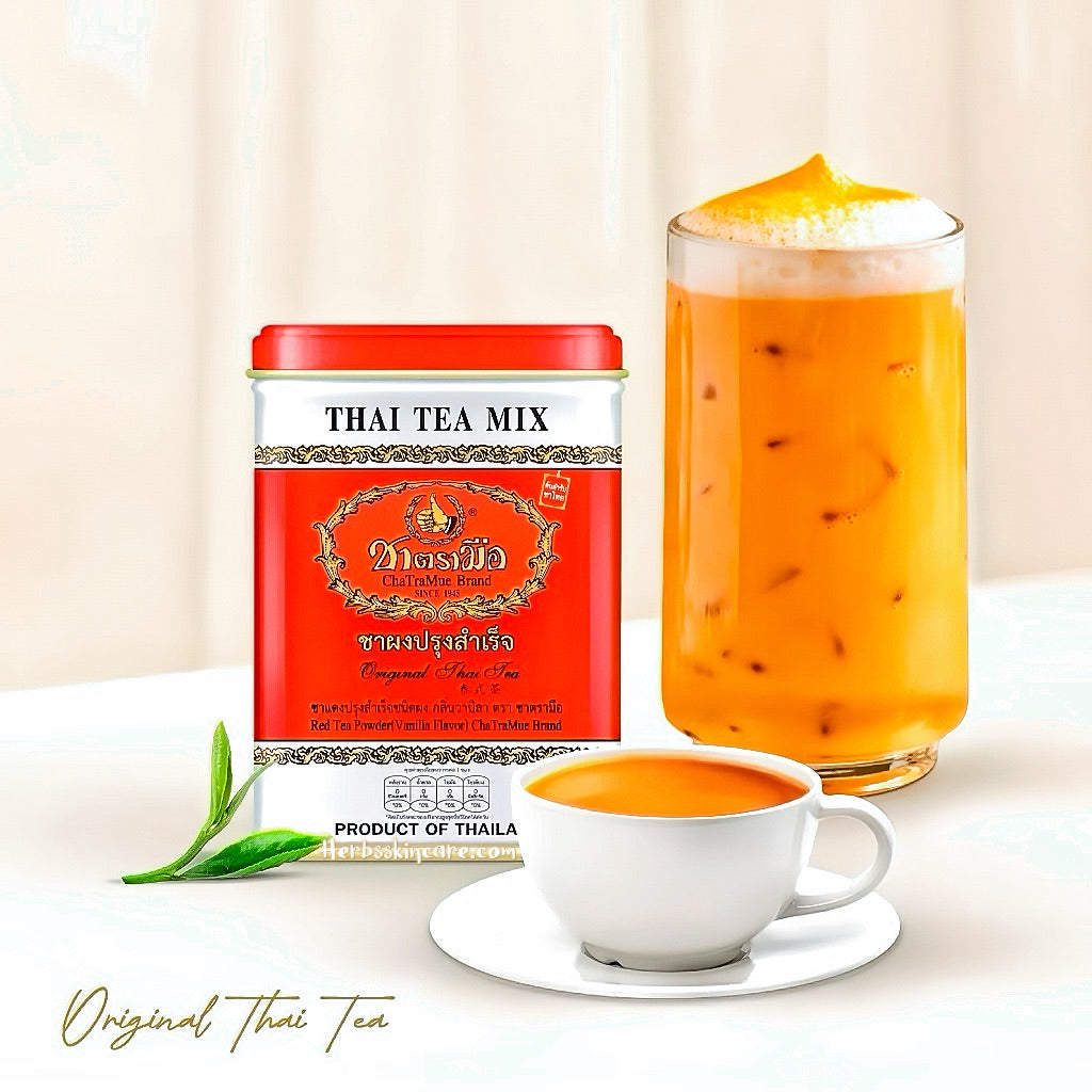 MARCA CHATRAMUE - TÉ TAILANDÉS ORIGINAL 200 G. (CAJA DE 24 UDS.)