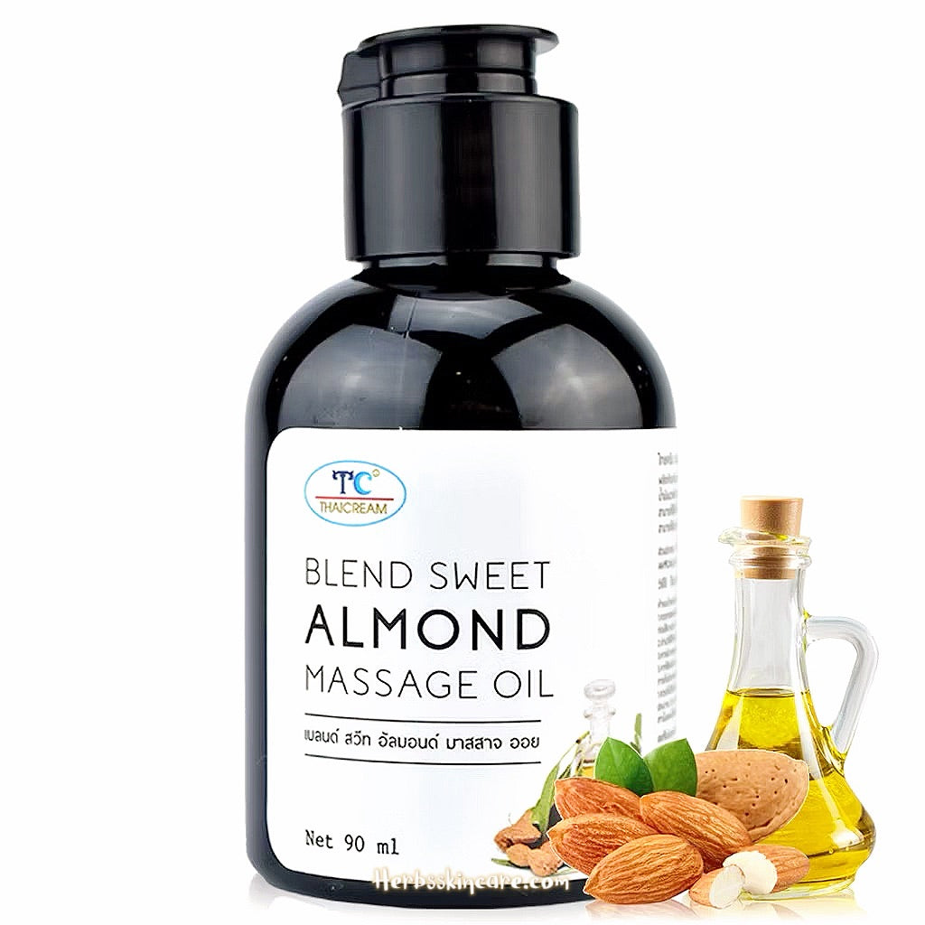 TC AROMA MASSAGE OIL 90 ML. (ALMOND SCENT)