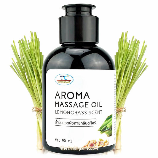 TC AROMA MASSAGE OIL 90 ML. (LEMON GRASS SCENT)