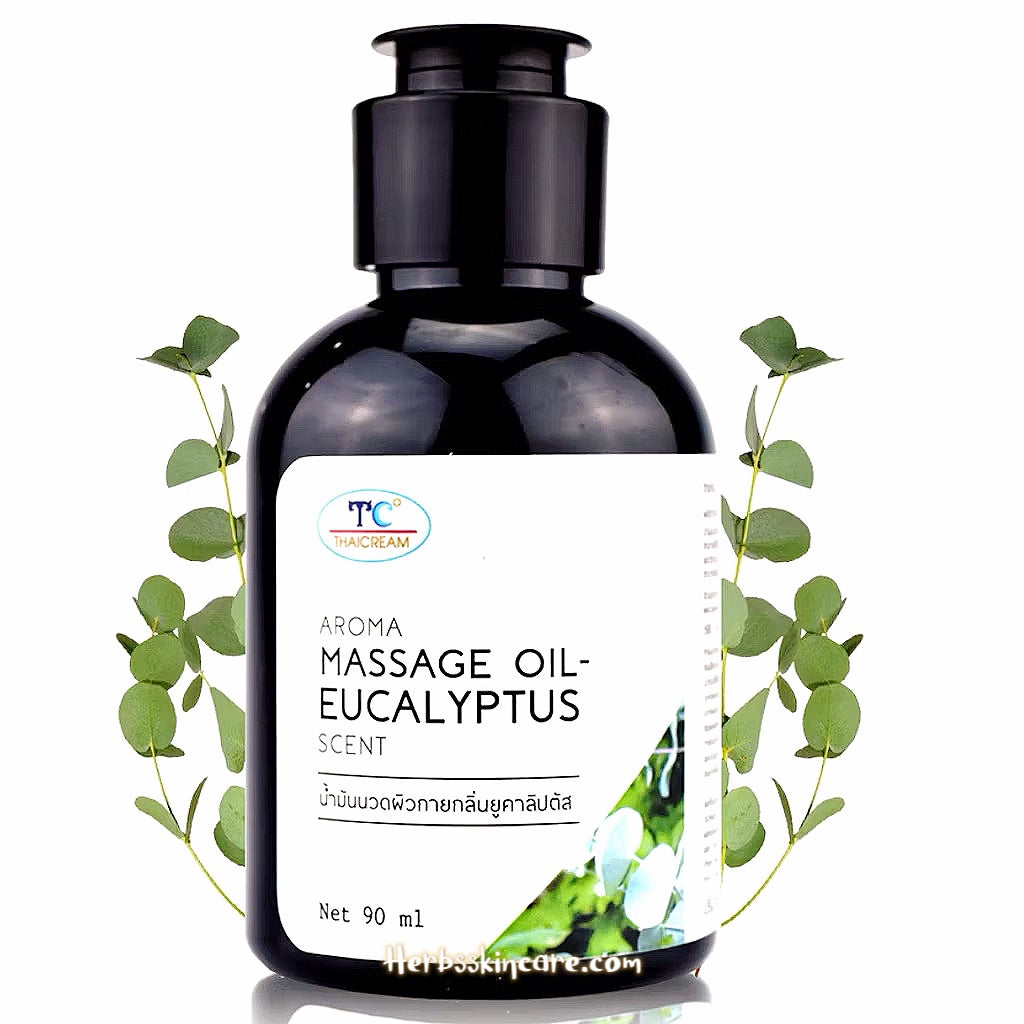 TC AROMA MASSAGE OIL 90 ML. (EUCALYPTUS SCENT)