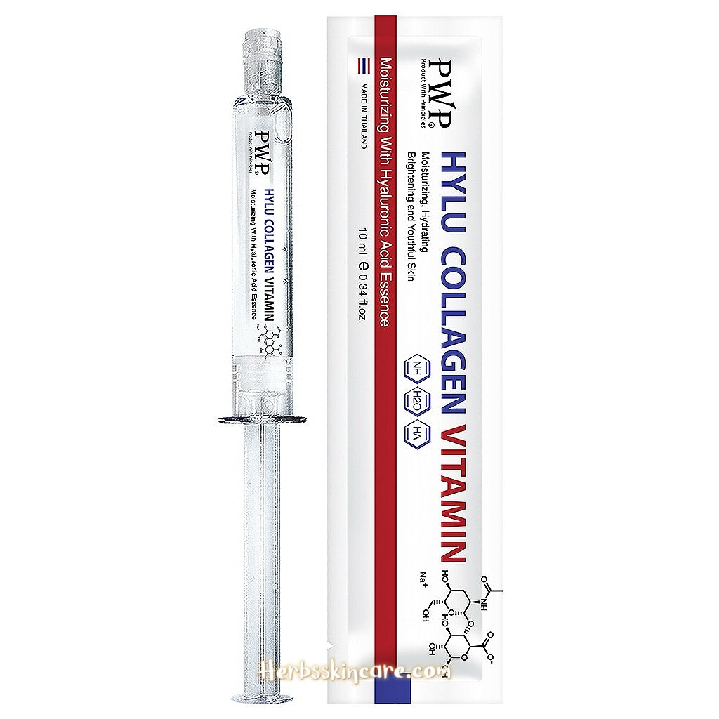 PWP HYLU COLLAGEN VITAMIN SERUM 10 ML. (BOX 20 PCS.)