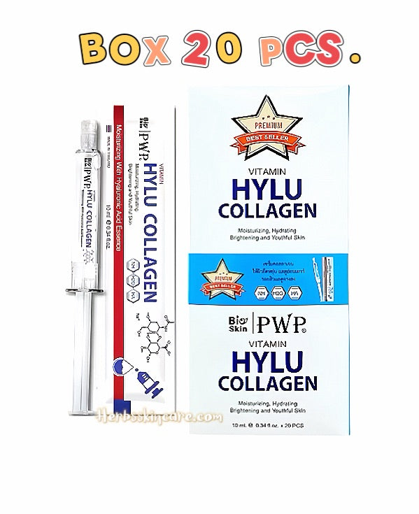 PWP HYLU COLLAGEN VITAMIN SERUM 10 ML. (BOX 20 PCS.)