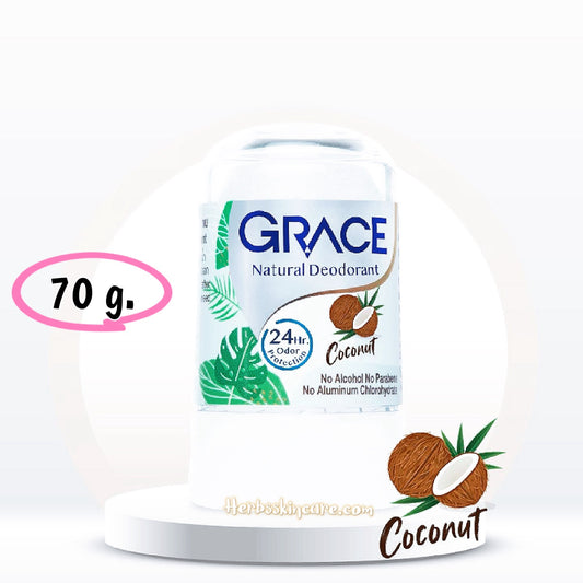 GRACE NATURAL DEODORANT 70 G. (COCONUT)