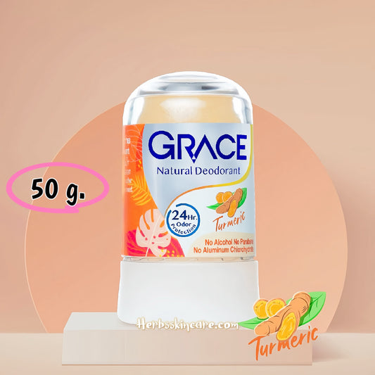 GRACE NATURAL DEODORANT 50 G. (TURMERIC)