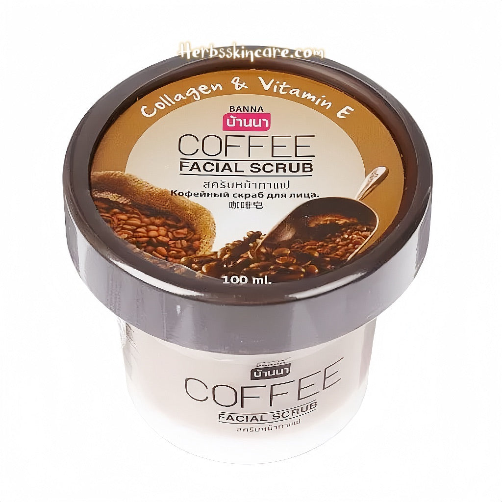 BANNA FACIAL SCRUB 100 G. (COFFEE)