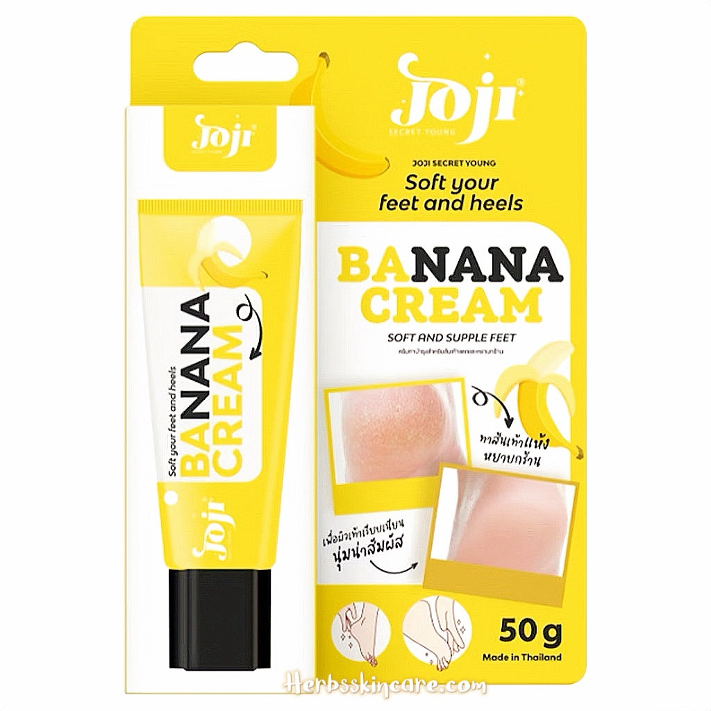 JOJI SECRET YOUNG - SOFT YOUR FEET AND HEELS BANANA CREAM 50 G.