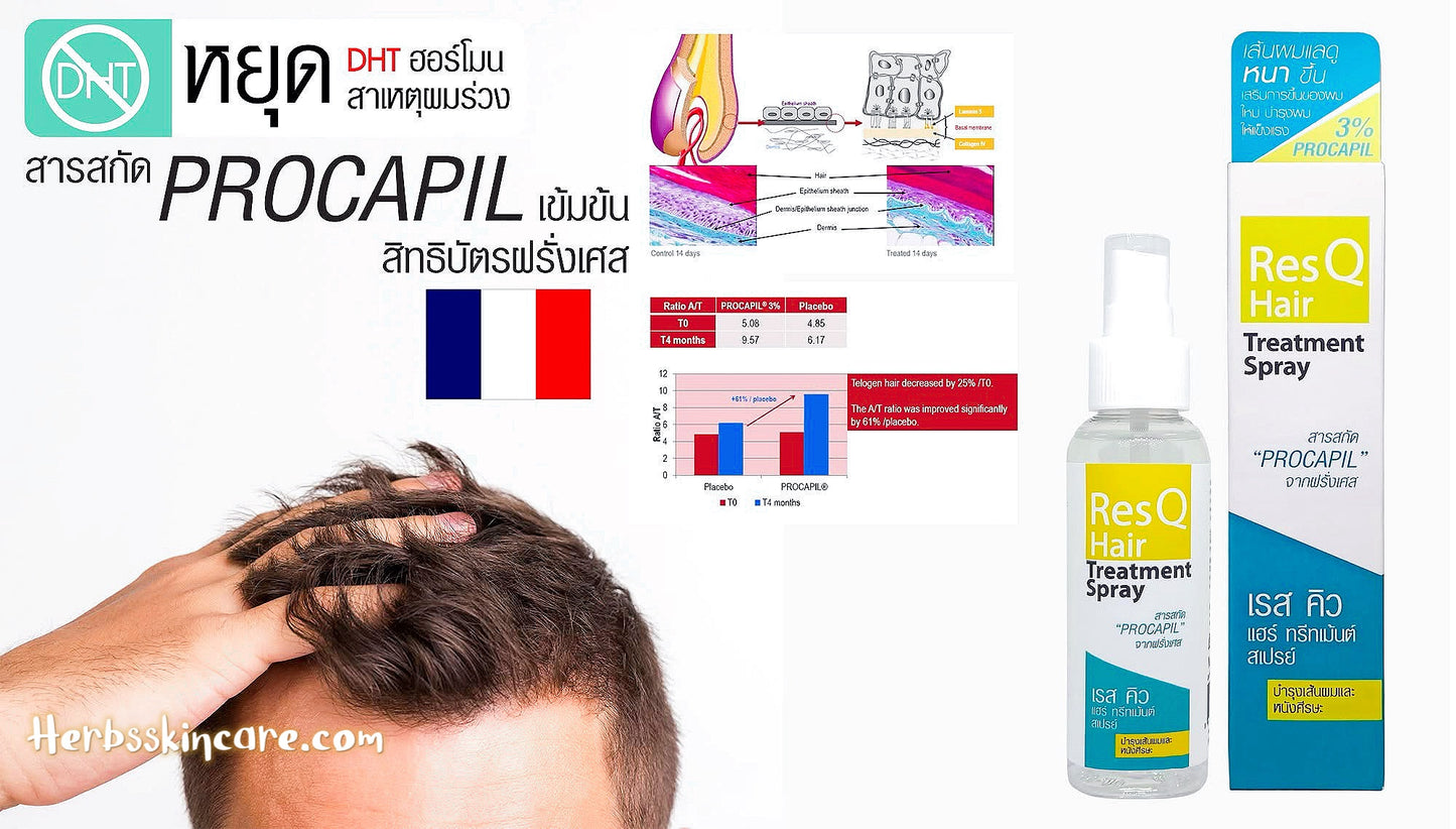 RES Q HAIR TREATMENT SPRAY 100 ML.