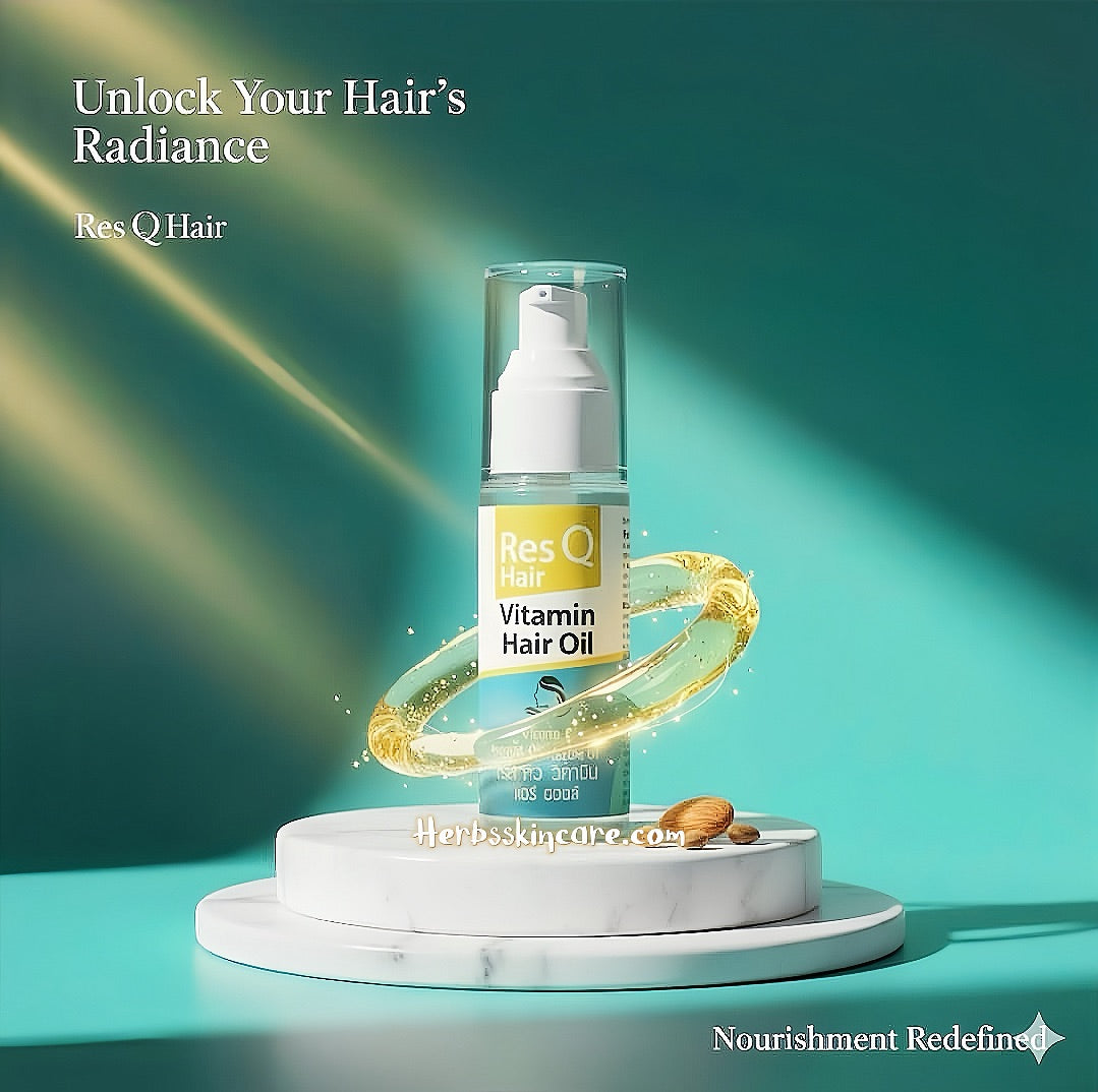 RES Q HAIR VITAMIN HAIR OIL 50 ML.