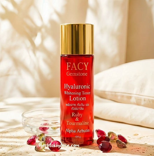 FACY GEMSTONE HYALURONIC WHITENING TONER LOTION 100 ML.