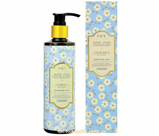 FACY VINTAGE AMOUR CHAMOMILE IN LOVE SCENTED BODY LOTION 200 ML.