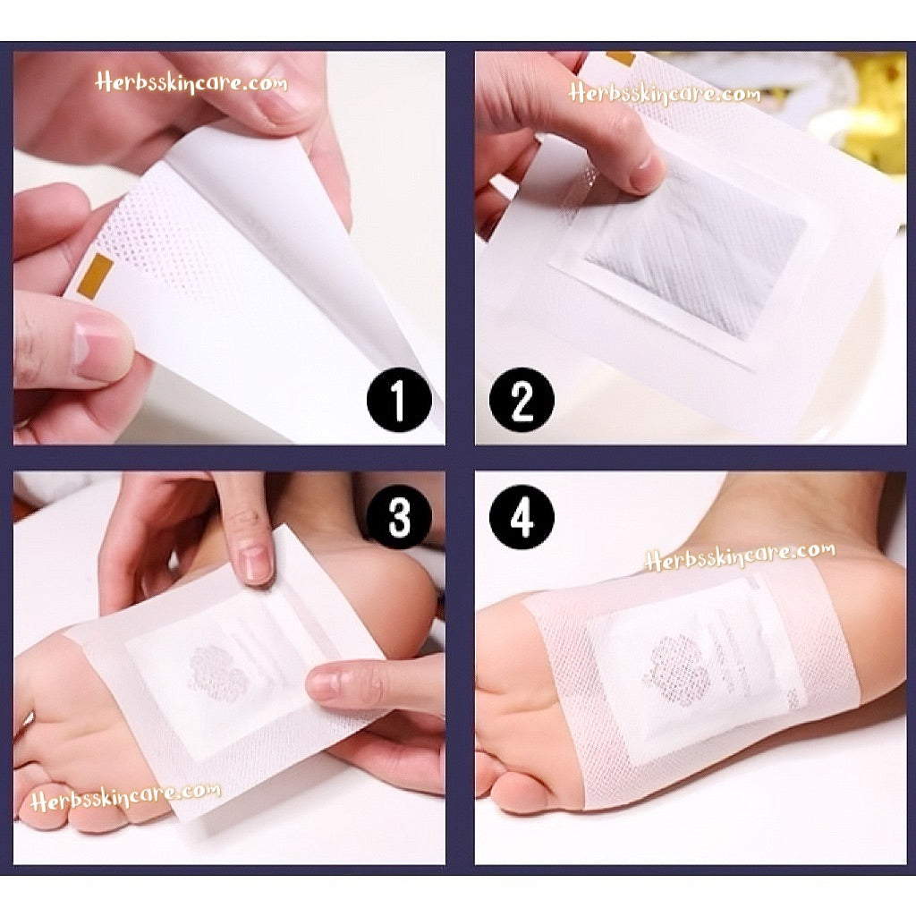 GOLD PRINCESS ROYAL DETOXIFICATION FOOT PATCH (CONTAINS 10 PCS.)