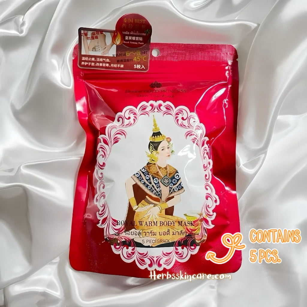 GOLD PRINCESS ROYAL WARM BODY PATCH (CONTAINS 5 PCS.)