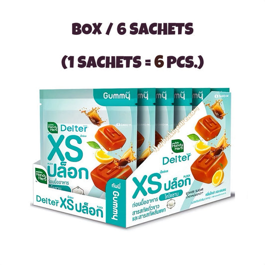 HANDY HERB DEITER XS PLOCK & BERIN - COLA & LEMON FLAVOR / BOX 6 SACHETS (1 SACHETS = 6 PCS.)