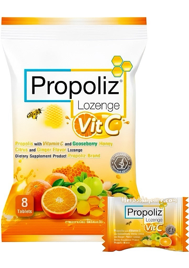 PROPOLIZ LOZENGE CANDY - VIT C