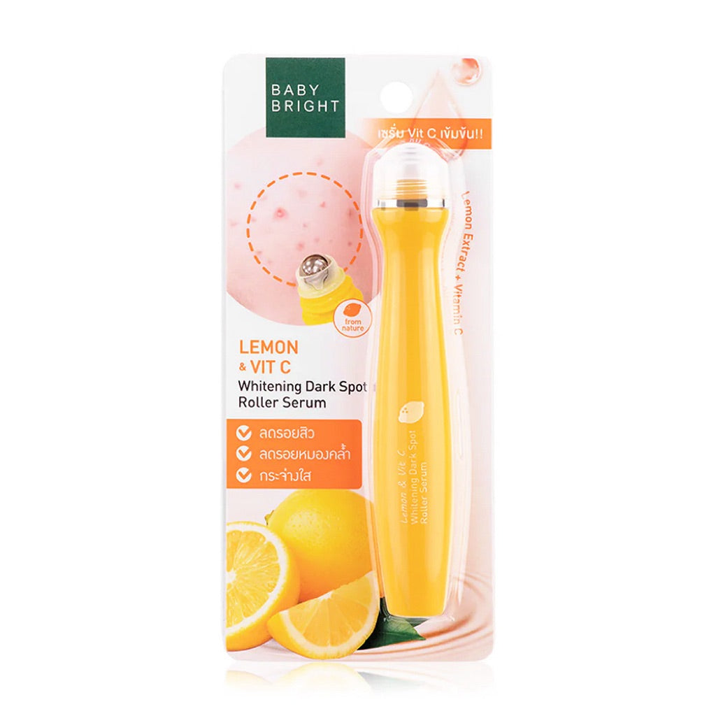BABY BRIGHT RODILLO ANTIMANCHAS CON VITAMINA C Y LIMÓN 15 ML