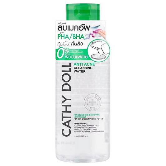 AGUA LIMPIADORA ANTIACNÉ CATHY DOLL 500 ML.