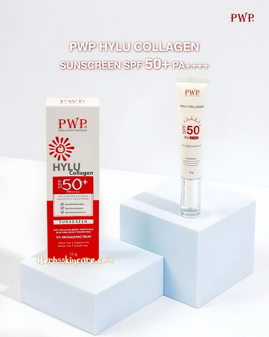 PWP HYLU COLLAGEN SUNSCREEN SPF50+ PA++++ 15 G.