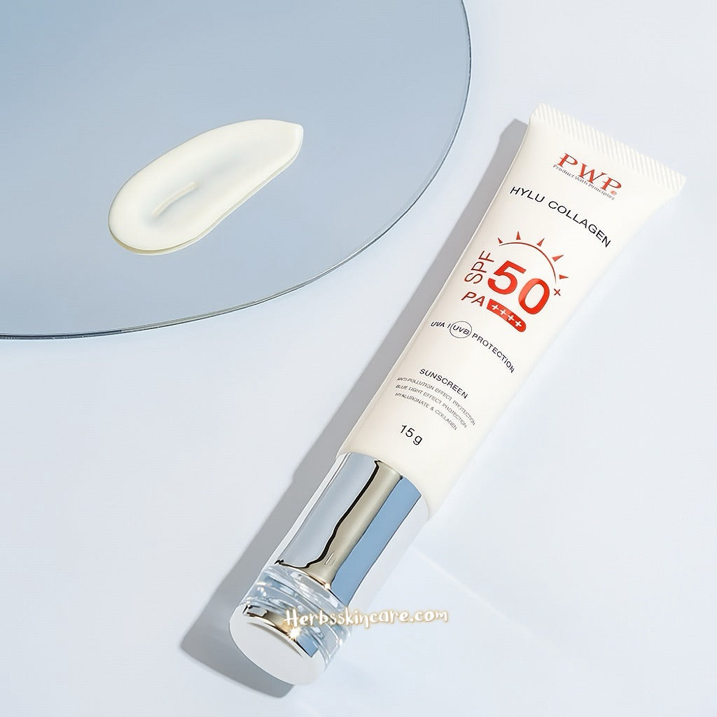 PWP HYLU COLLAGEN SUNSCREEN SPF50+ PA++++ 15 G.