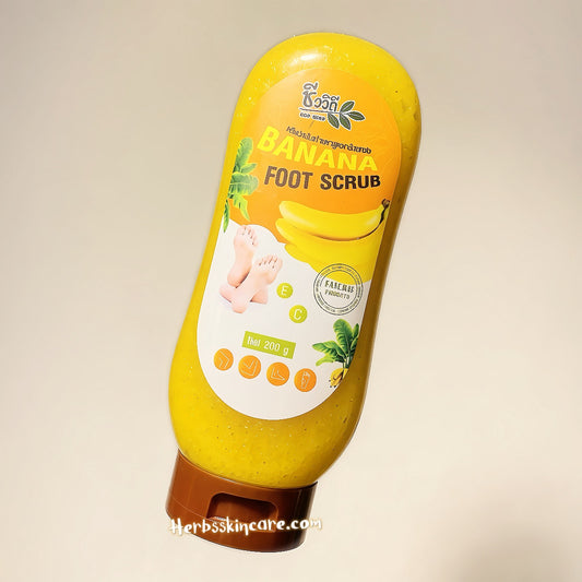 BIO WAY BANANA FOOT SCRUB 300 G.