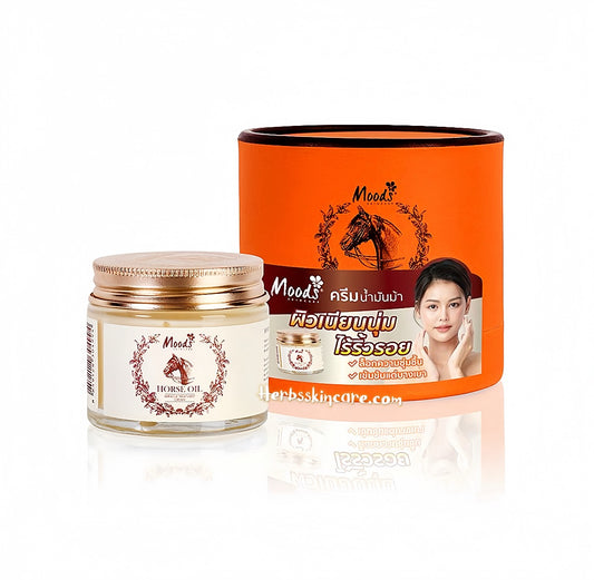 MOODS SKIN CARE HORSE OIL MIRACLE TREATMENT CREAM 70 G.