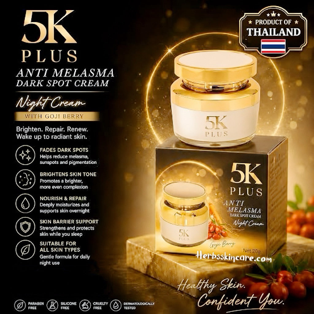 5K PLUS ANTI MELASMA NIGHT CREAM 20 G.