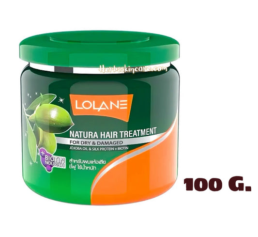 LOLANE NATURA HAIR TREATMENT FOR DRY & DAMAGED HAIR 100 G.