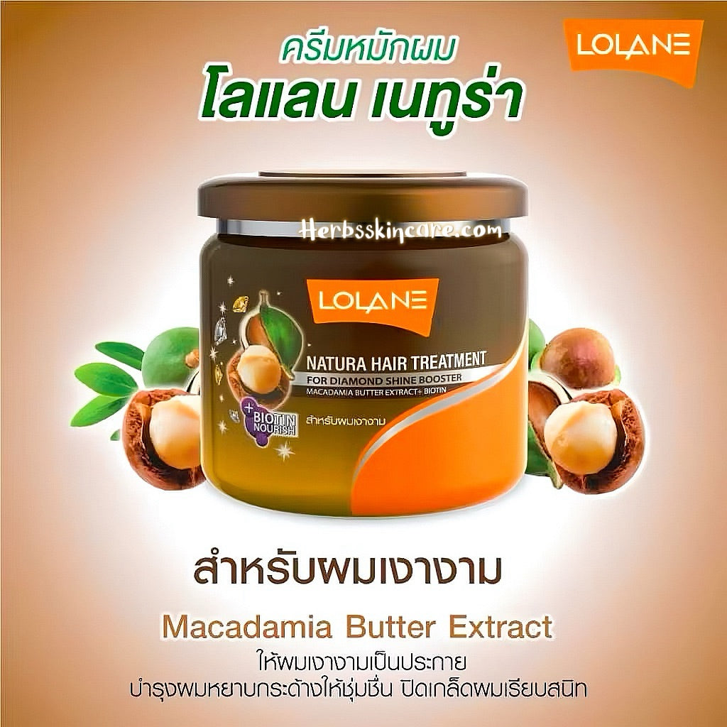 LOLANE NATURA HAIR TREATMENT FOR DIAMOND SHINE BOOSTER 100 G.