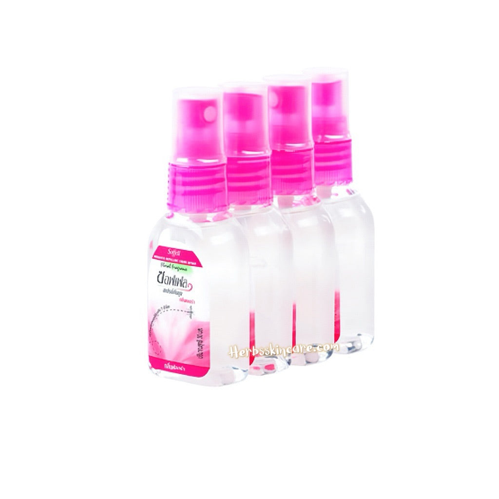 SOFFELL SPRAY - FLORAL (MOSQUITO REPELLENT) 30 ML. (PACK 4 PCS.)