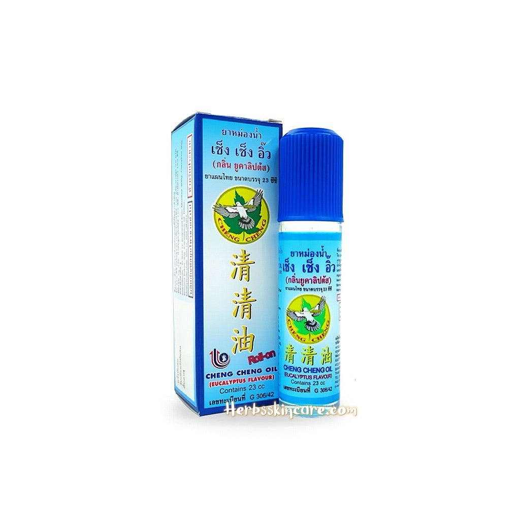 CHENG CHENG OIL ROLL ON 23 cc. (EUCALYPTUS FLAVOUR)