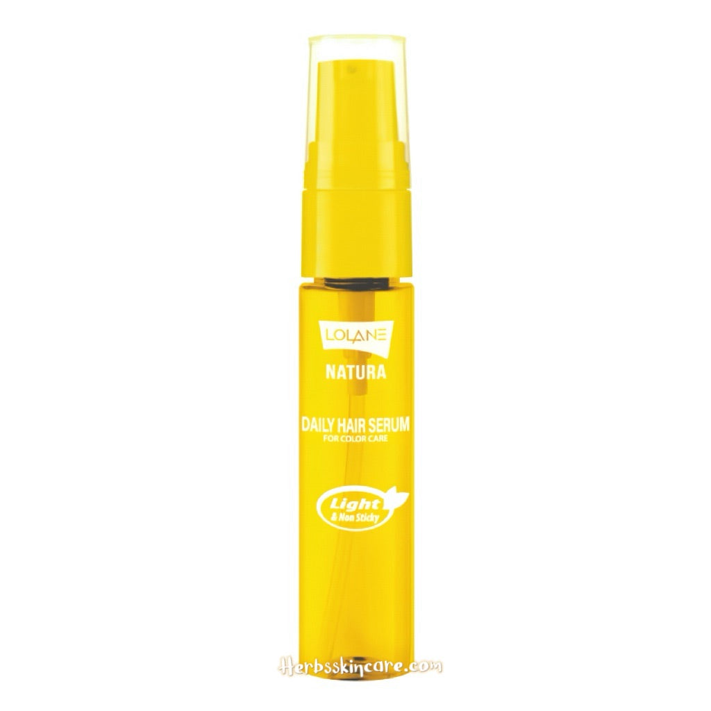 LOLANE NATURA DAILY HAIR SERUM FOR COLOR CARE 20 ML.