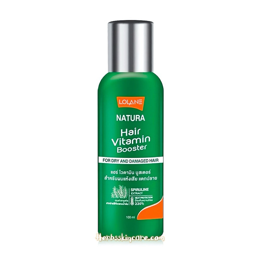 LOLANE NATURA HAIR VITAMIN BOOSTER FOR DRY AND DAMAGED HAIR 100 ML.