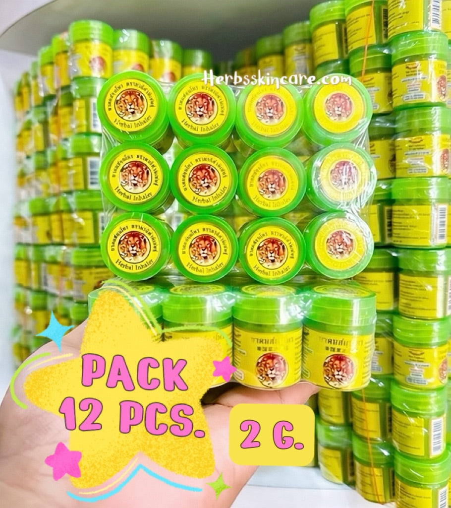 HUA SING BRAND HERBAL INHALER 2 G. (PACK 12 PCS.)